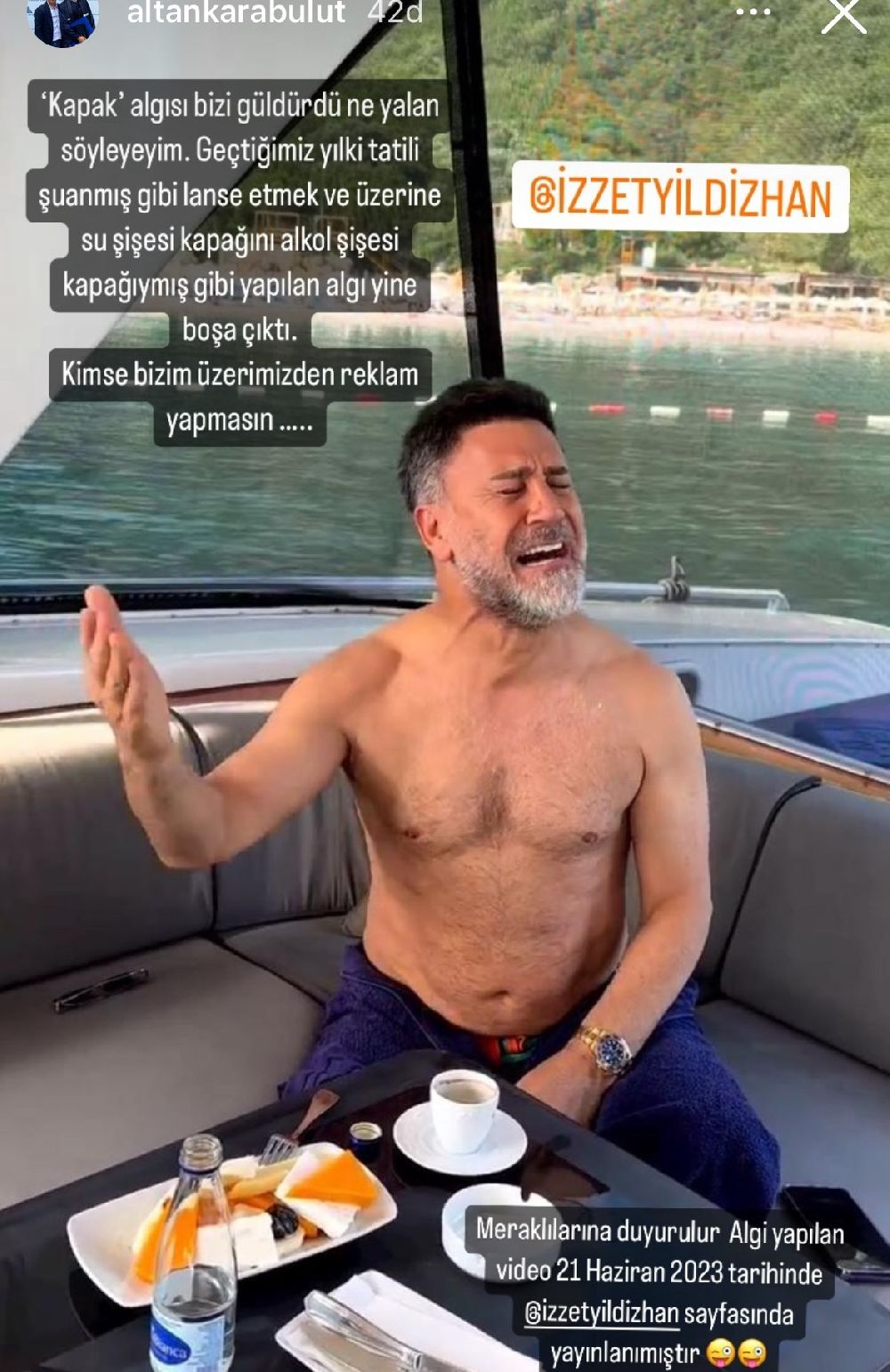 İzzet Yıldızhan cephesinden Ece Seçkin açıklaması! Bizim üzerimizden reklam yapmasın!