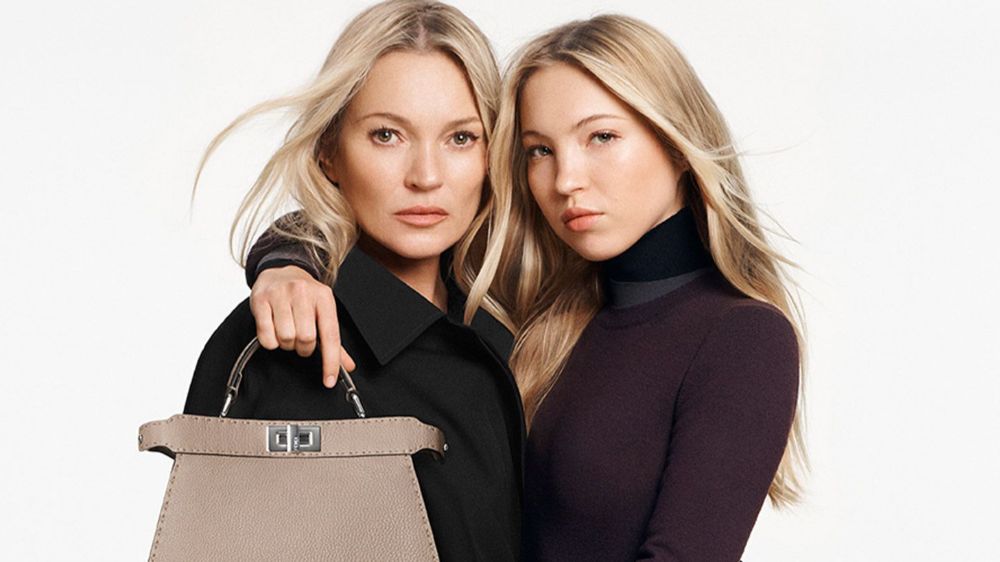 Kate Moss kızı Lila'yla kamera karşısına geçti 