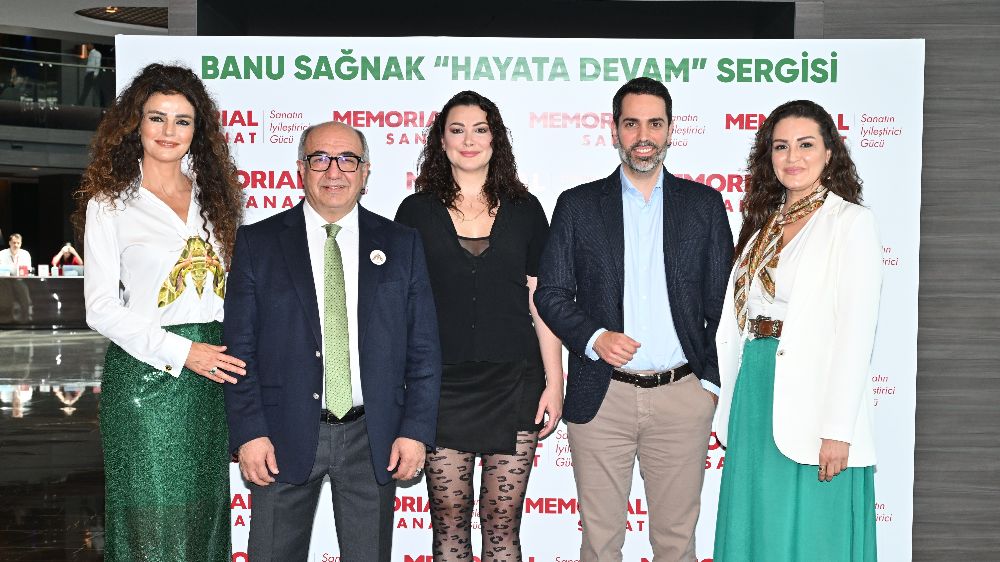 ‘Hayata Devam’ sergisi Memorial Bahçelievler’de