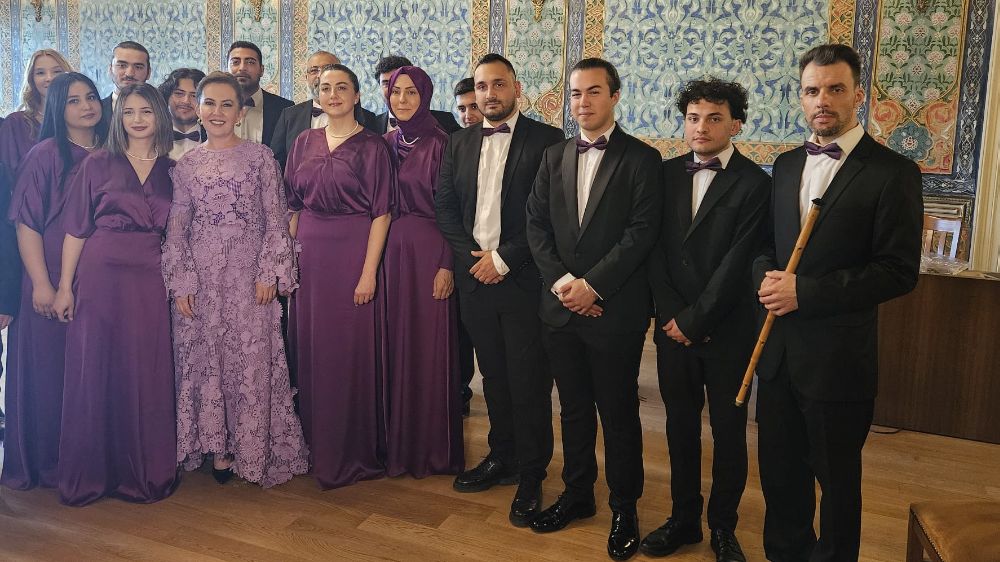 İstanbul Üniversitesi'nde Gazze için unutulmaz protesto konseri