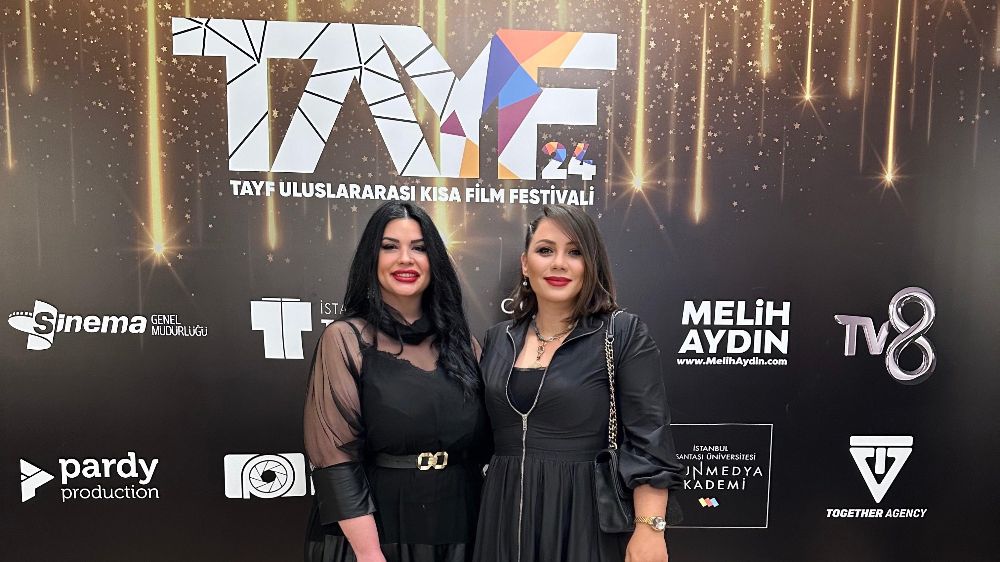 Özlem Arslan Kart TAYF Uluslararası Kısa Film Festivali'nin ödül törenine katıldı