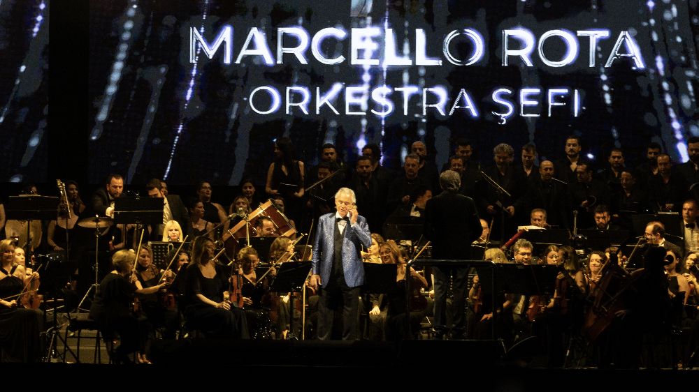 Andrea Bocelli’den unutulmaz bir konser