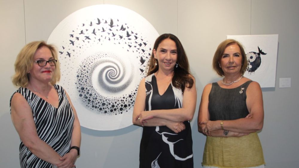 Günsu Saraçoğlu’nun yeni sergisi açıldı