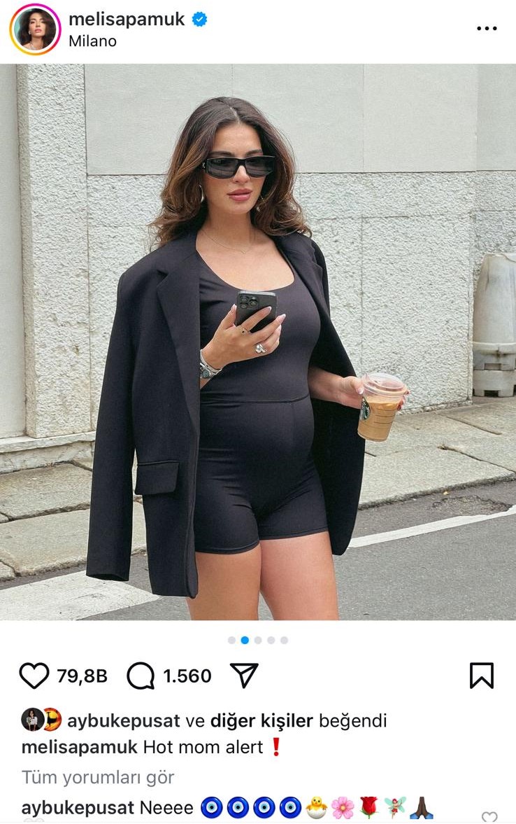 Bebek göründü! Melisa Aslı Pamuk hamile
