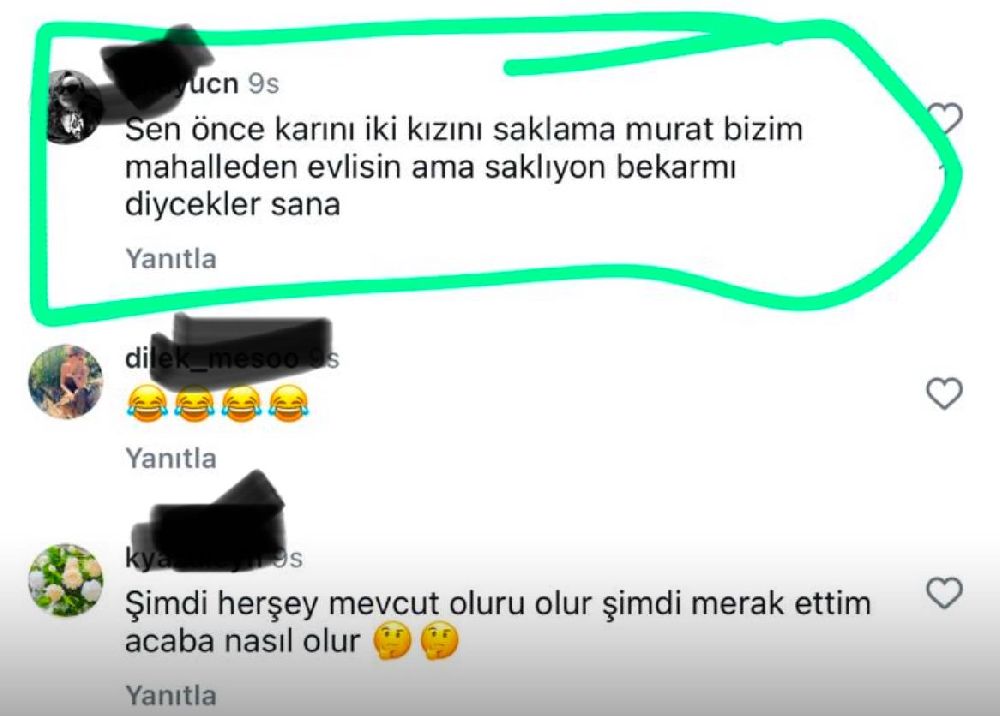 Ünlü şarkıcı Murat Kekilli için yapılan yorumda şarkıcının evliliği ortaya çıktı!
