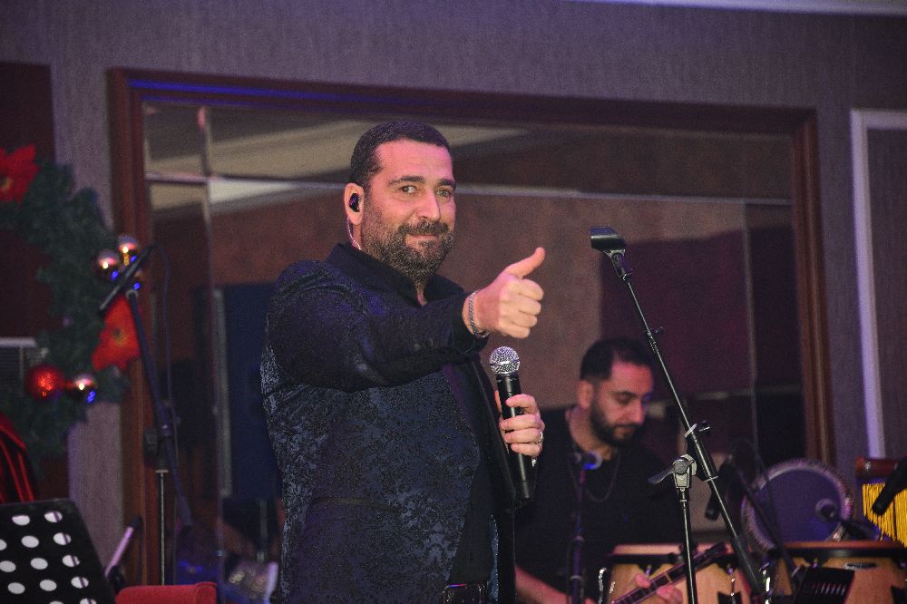 Ümit Yaşar yeni yıla Kıbrıs'ta girdi