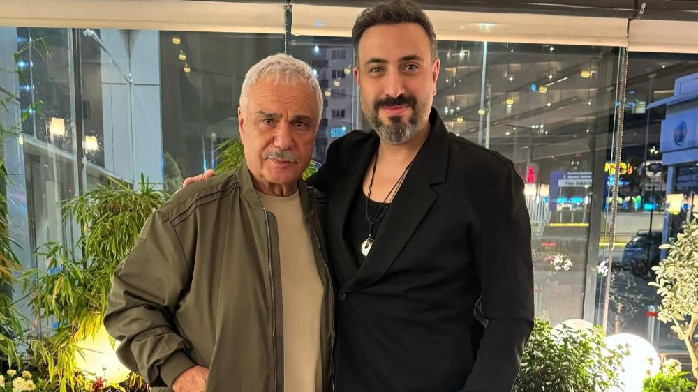 Halil Ergün, genç oyuncu Burak Baya ile Taş Film’de buluştu