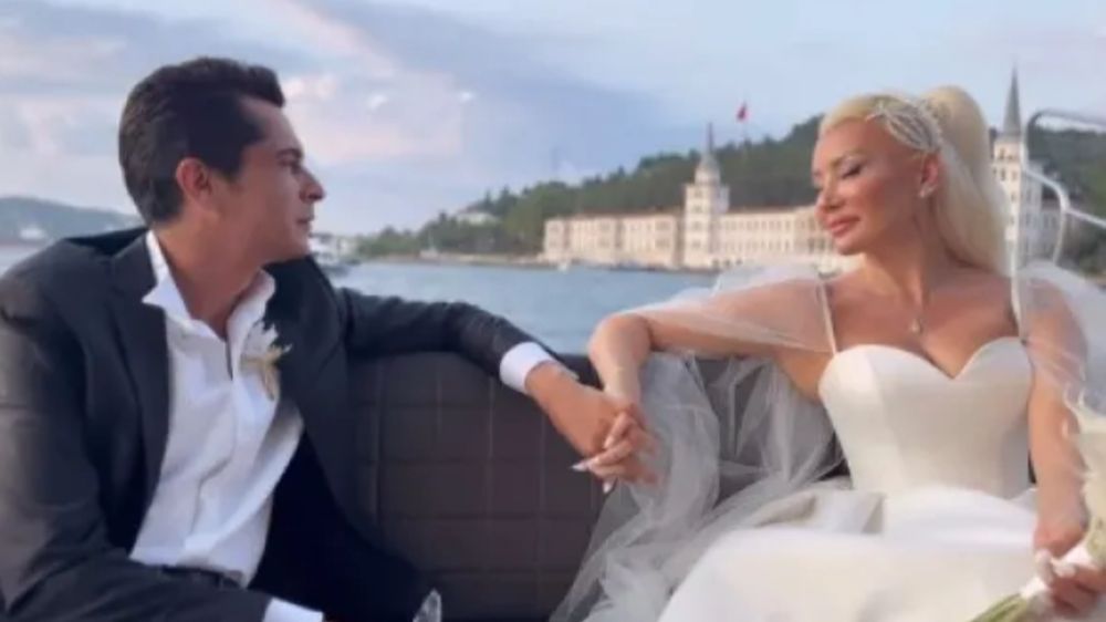 İsmail Hacıoğlu ve Duygu Kumarki ikinci kez evlendi! Sürpriz nikaha özel dikim gelinlik