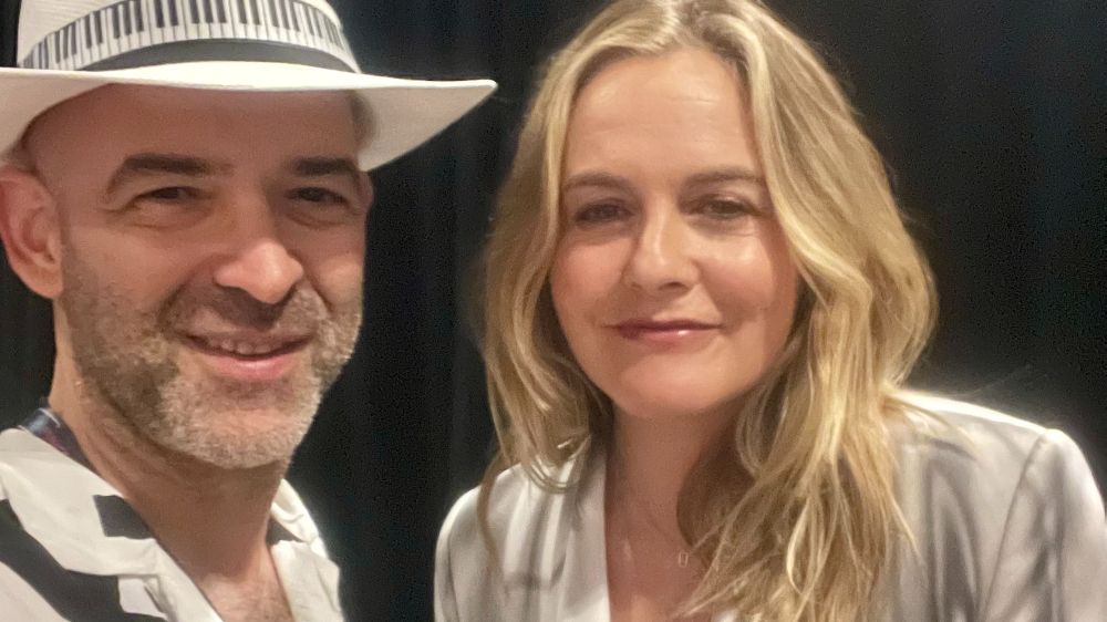  Murat Evgin festivalde Alicia Silverstone ile buluştu