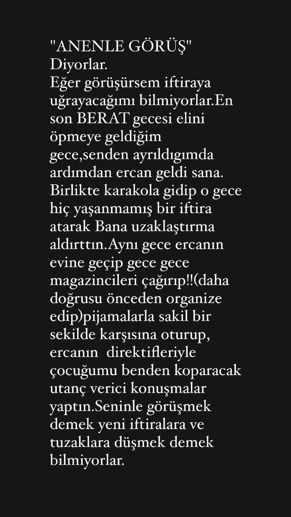 Özcan Deniz'den ailesine zehir zemberek sözler! 47 paylaşım yaptı ve mesajları ifşa etti