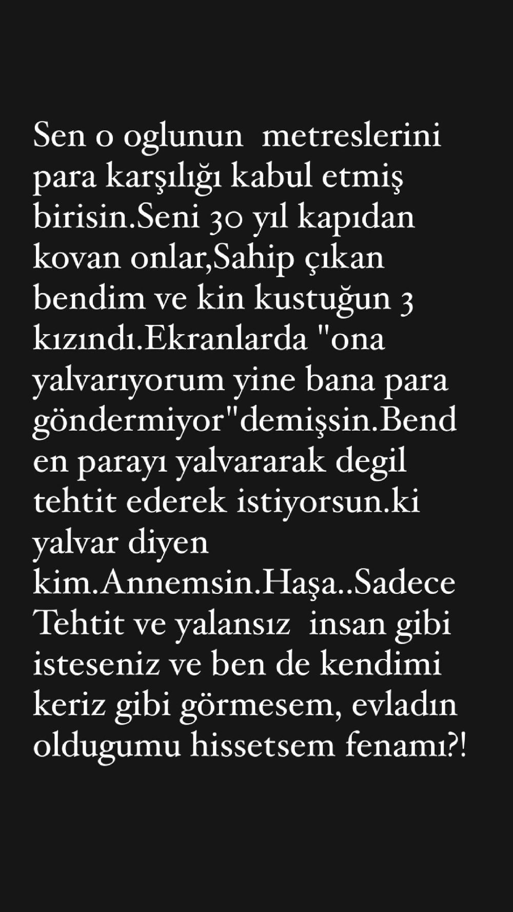 Özcan Deniz'den ailesine zehir zemberek sözler! 47 paylaşım yaptı ve mesajları ifşa etti