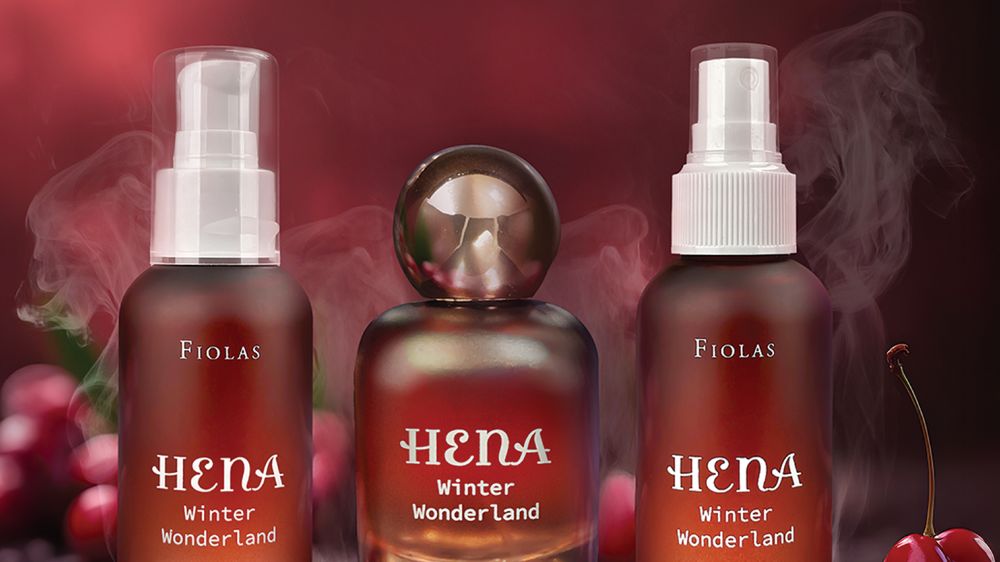 Fiolas, Hena Winter Wonderland 'smoky cherry' serisi ile bu sonbahara imzasını atıyor