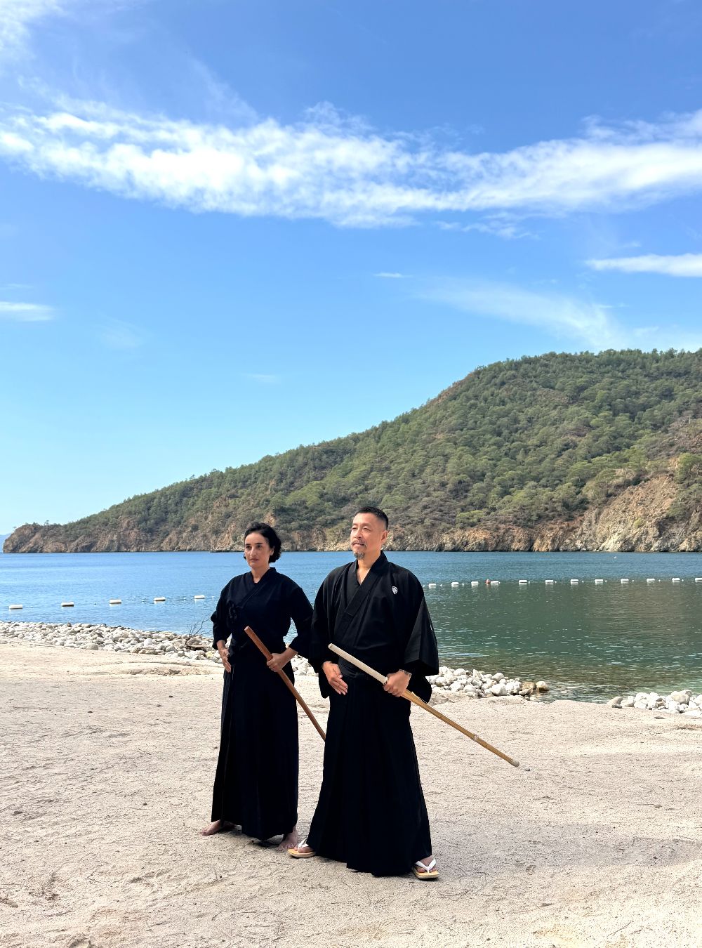 Dünya tarihinde bir ilk samuray Fadik Sevin Atasoy