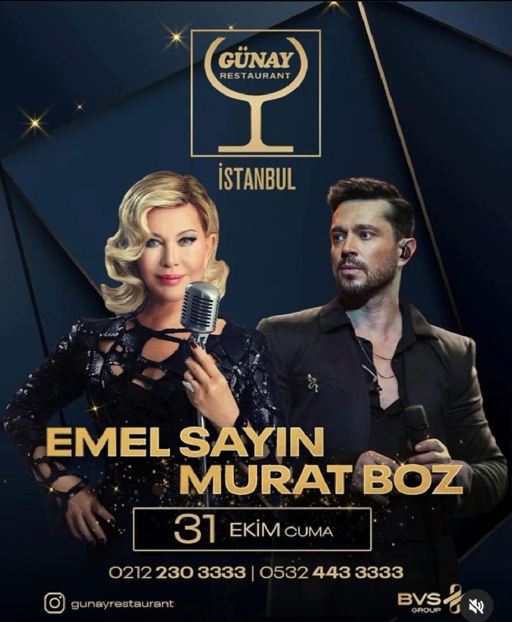 Emel Sayın ve Murat Boz ilk kez aynı sahnede buluşuyorlar