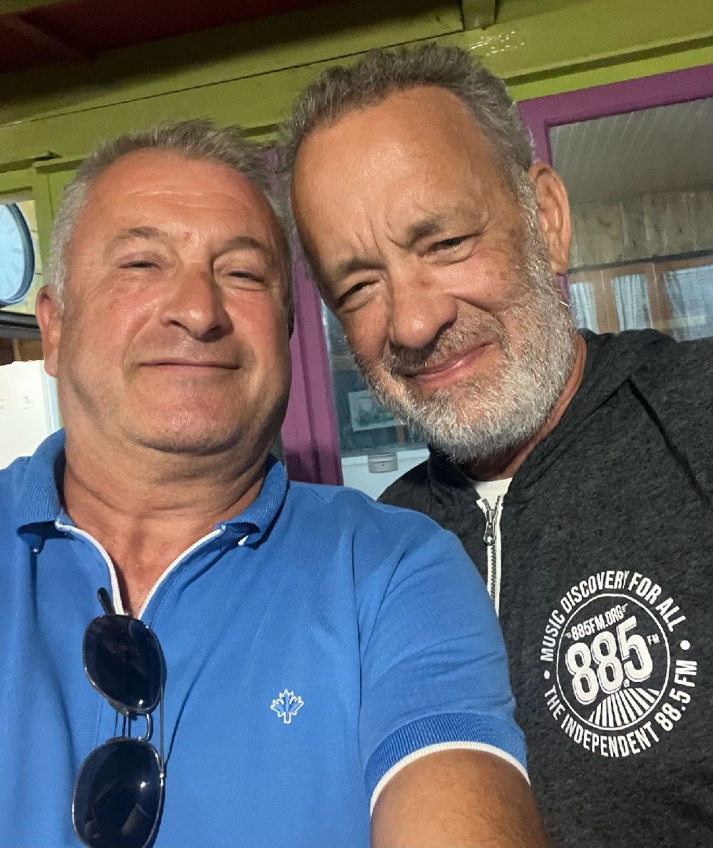 Tom Hanks ve Sinan Cillov'un dostlukları büyüyor