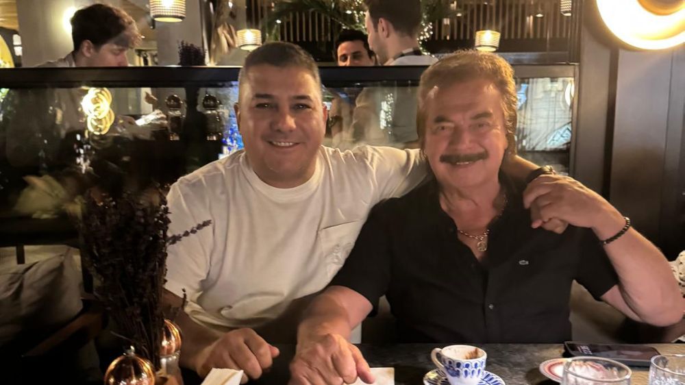Orhan Gencebay, yakın dostu Teoman Mutlu ile akşam yemeğinde buluştu
