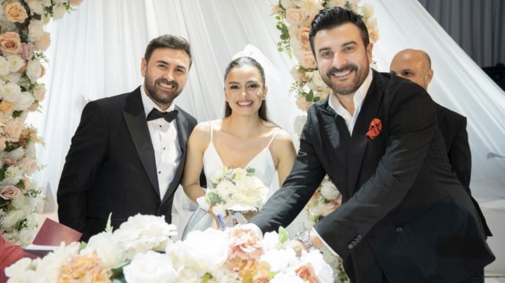 Serdar Ayyıldız ile Neşe Bayrak evlendi