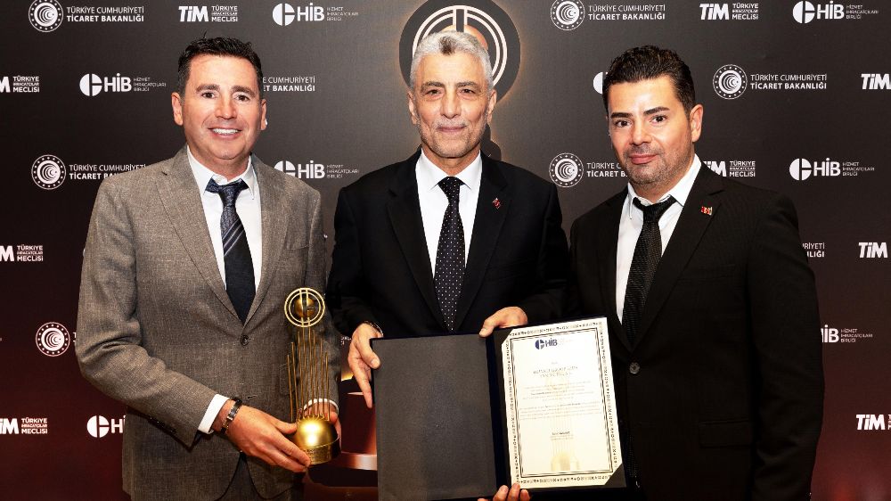 Hizmet İhracatı Şampiyonları Ödülleri sahiplerini buldu