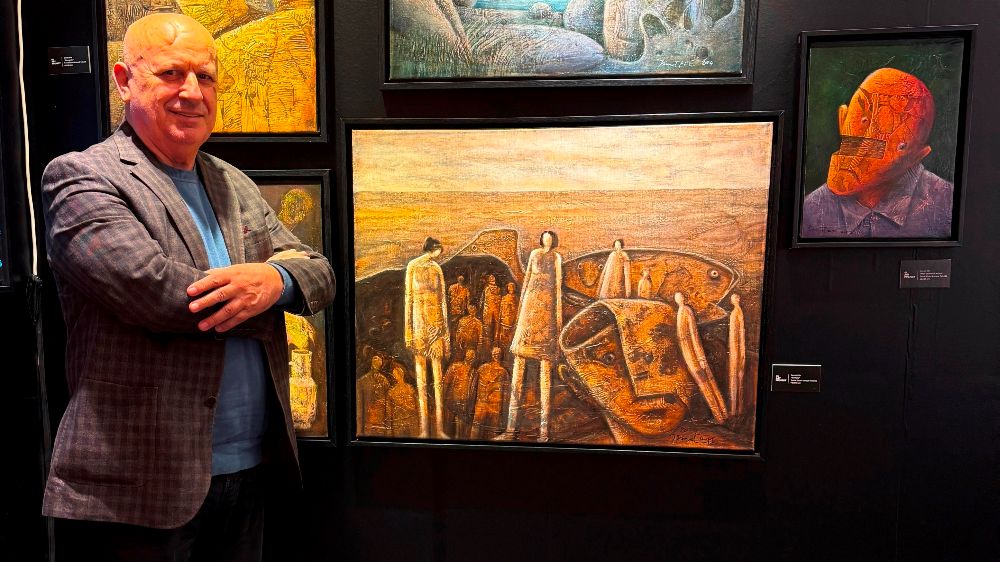 İsmet Efe, IAAF İstanbul Sanat Fuarı’nda en çok konuşulan sanatçılardan oldu