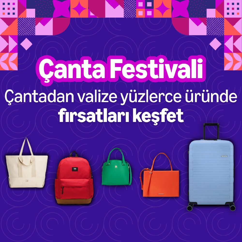 Amazon.com.tr, “Çanta Festivali” ile her ihtiyaca uygun çantaları bir araya getiriyor!