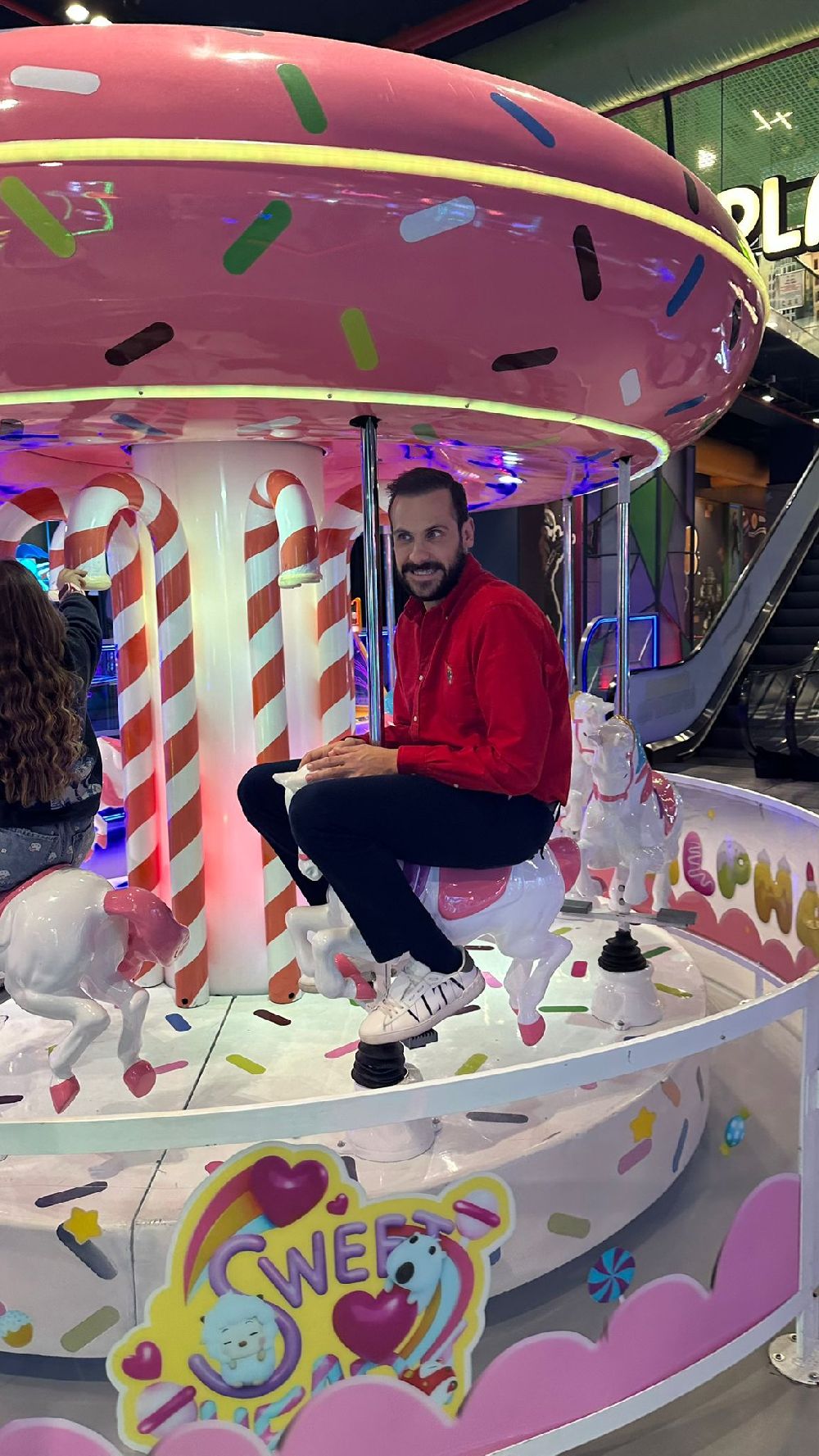 Ümit Erdim çocuklarıyla çocuk oldu