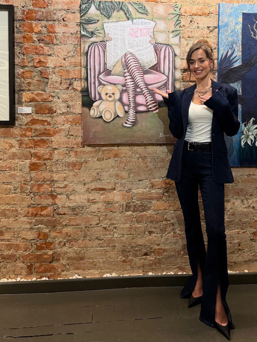 Bensu Soral'dan anlamlı hareket