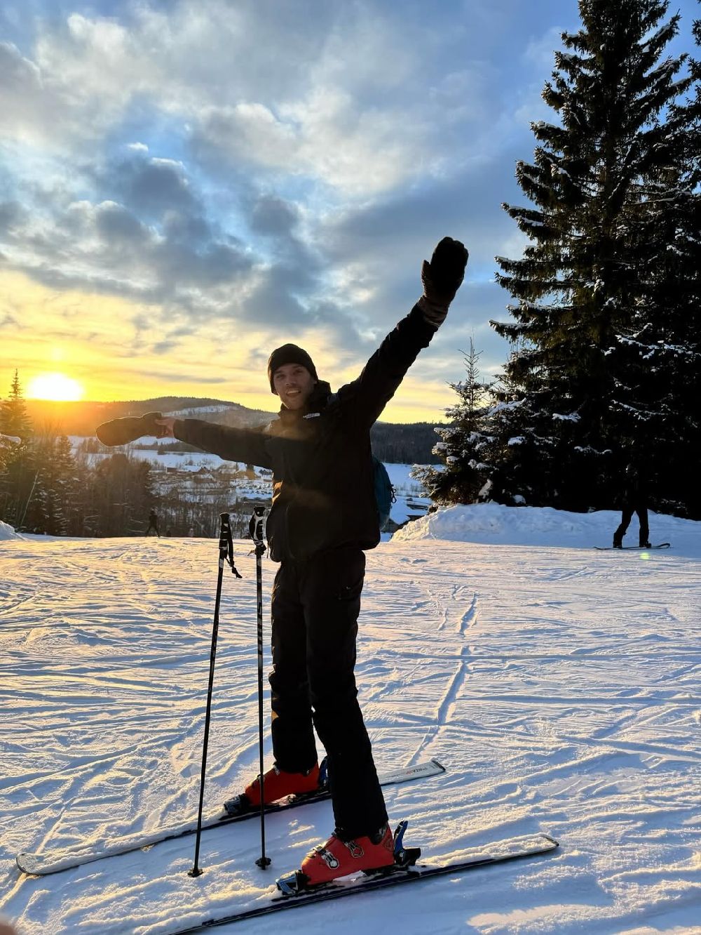 Caner Topçu eksi 20 derecede Norveç'te buzlu suya girdi