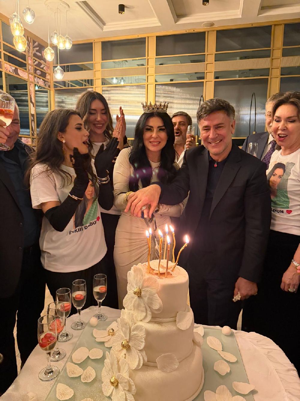 İzzet Yıldızhan'dan Ajda Yıldızhan'a unutulmaz kutlama