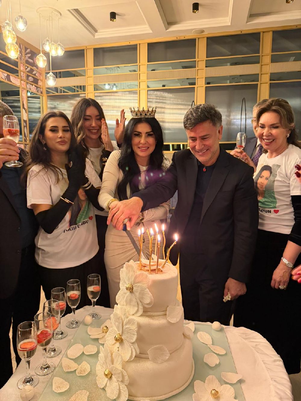 İzzet Yıldızhan'dan Ajda Yıldızhan'a unutulmaz kutlama