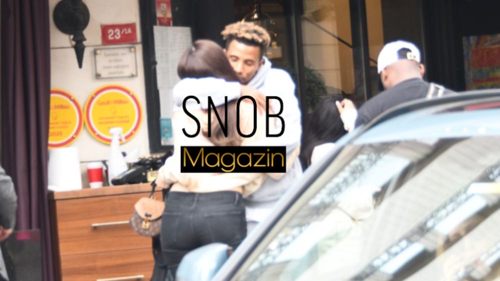 İstanbul'a giden ünlü futbolcu Gedson Fernandes Nişantaşı'nda kız arkadaşıyla sarmaş dolaş görüntülendi