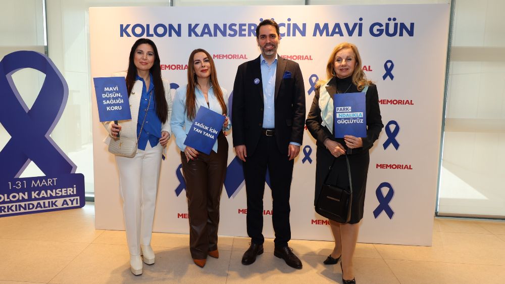 Kolon Kanseri Farkındalığı için Mavi Gün