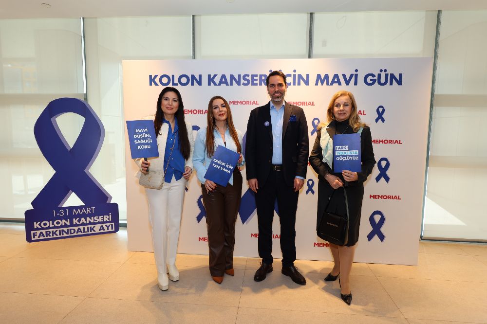 Kolon Kanseri Farkındalığı için Mavi Gün