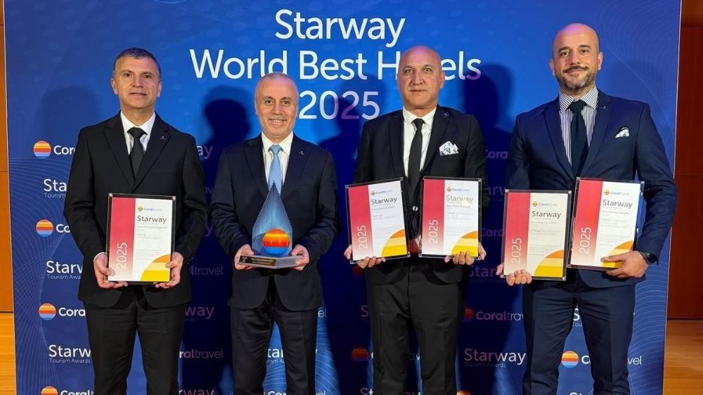 Rixos Mısır Otelleri, Berlin’de ödülleri topladı: Dünyanın en iyi otelleri arasında yerini aldı