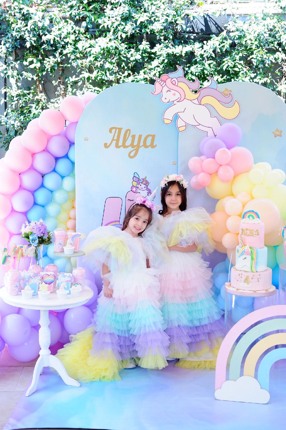 Nihat Kahveci ve Fulya Sever Kahveci, kızları Alya'nın doğum gününü kutladı