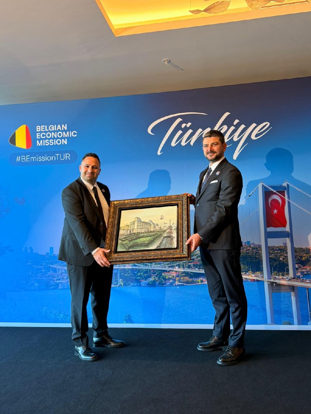 Belçika Kraliçesi Mathilde Türk potansiyeline hayran kaldı