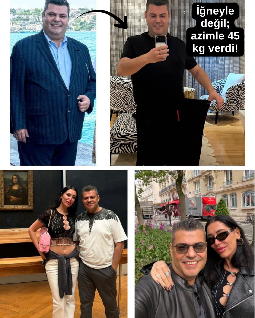 Ünlü iş insanı Barış Baran Aras 45 kilo verdi