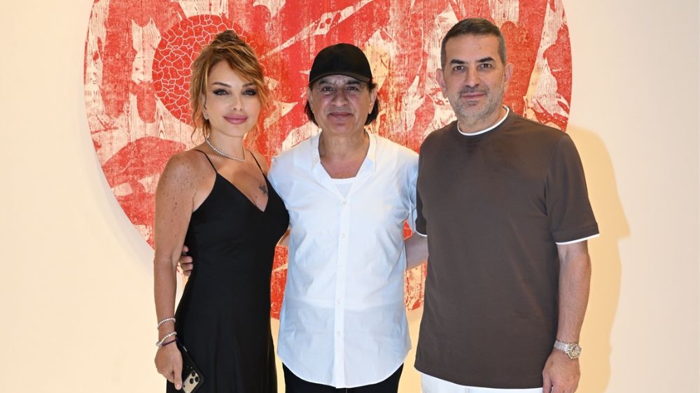 Bodrum'da sergi açılışı