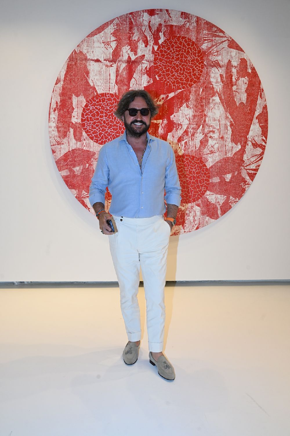 Bodrum'da sergi açılışı
