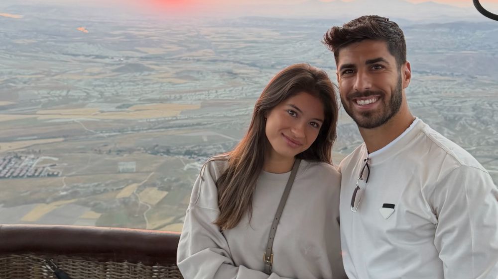 Marco Asensio sevgilisi Lavinia Leonhard ile Kapadokya'ya gitti