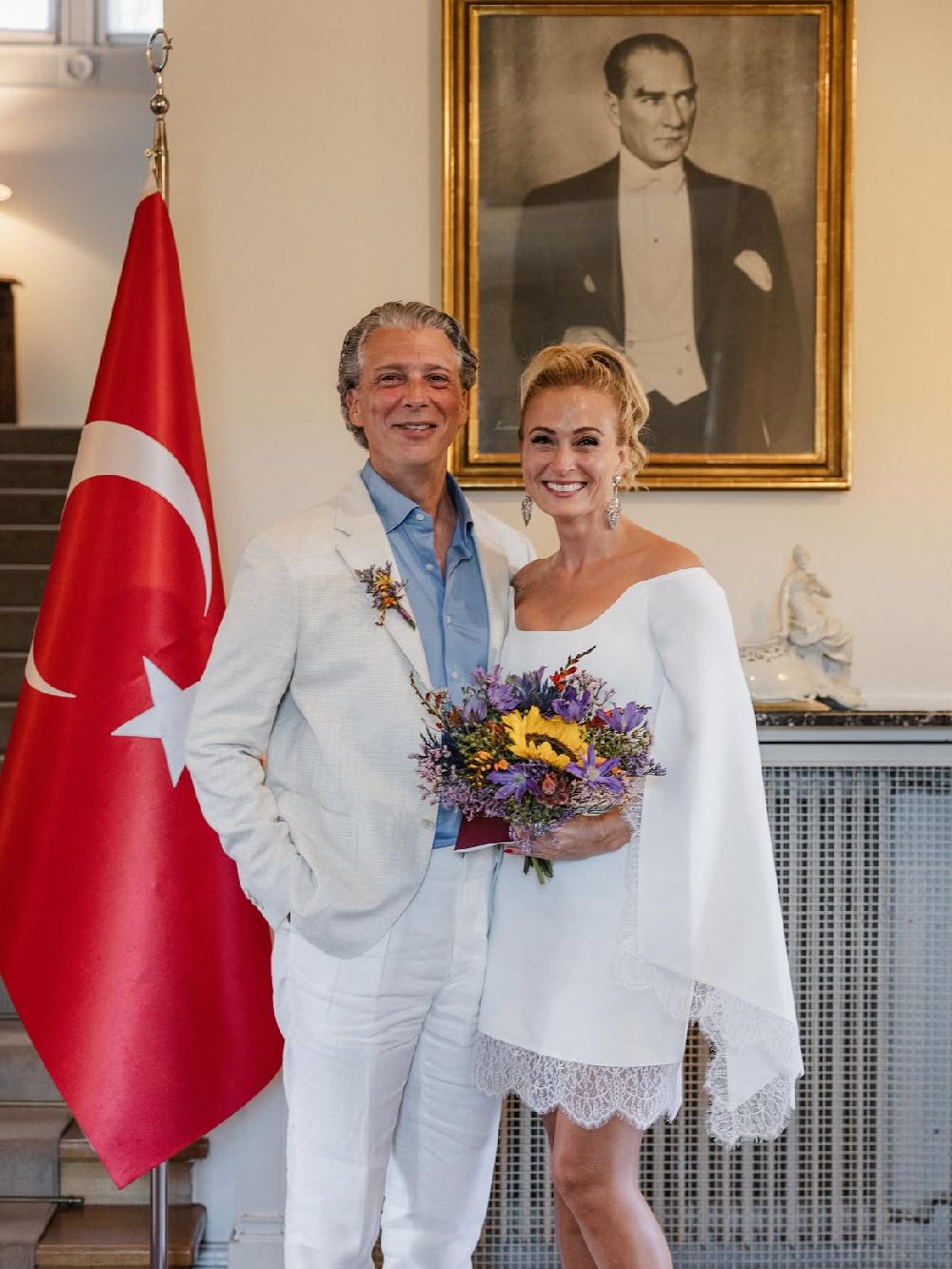 Ceyda Düvenci ile Güçlü Mete evlendi