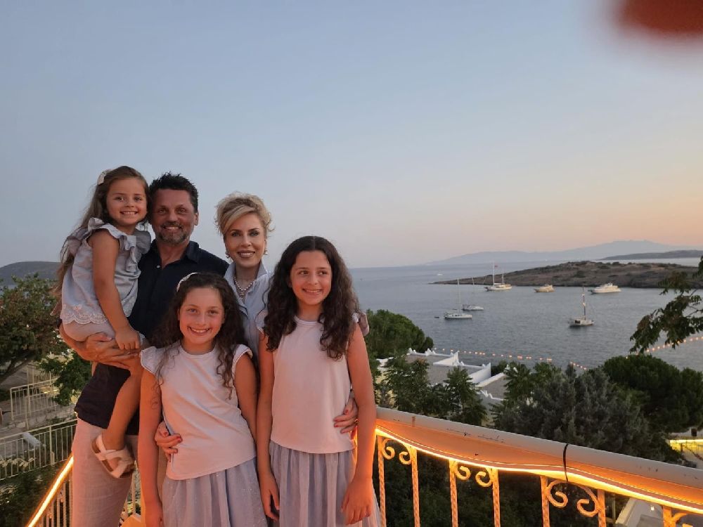 Erol Bulut ailesiyle Bodrum'da tatile çıktı
