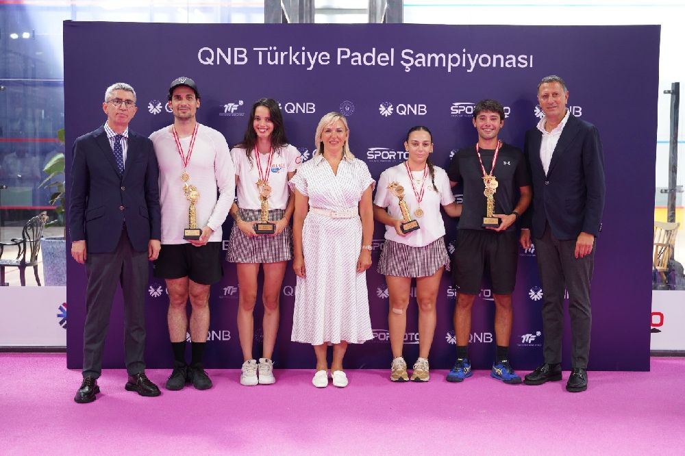 Padel Şampiyonası’nda kazananlar belli oldu