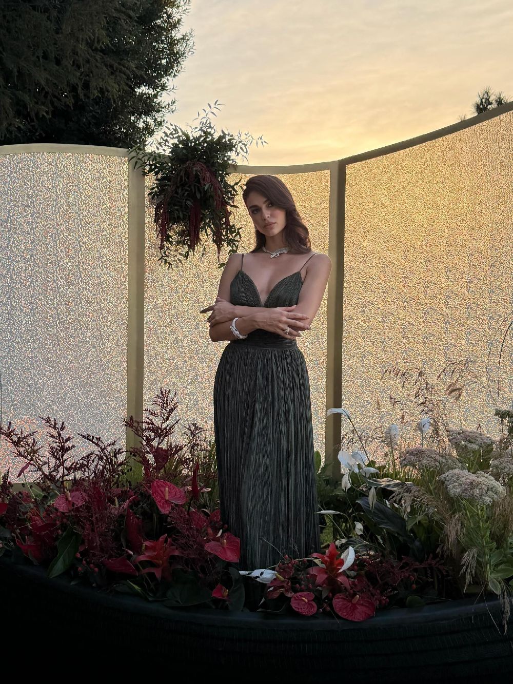 Selin Soydan, defilede şıklığıyla büyüledi