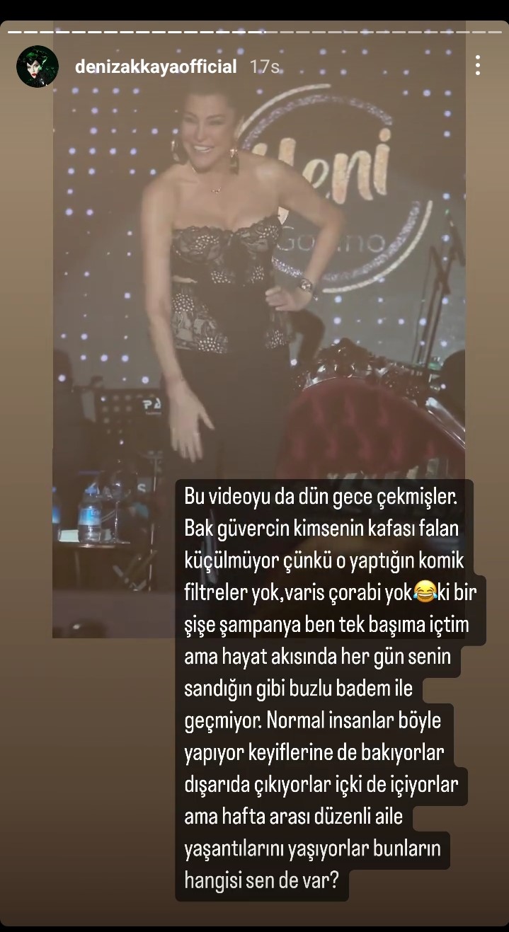 Deniz Akkaya&#039;dan Seren Serengil&#039;e Ağza Alınmayacak Sözler