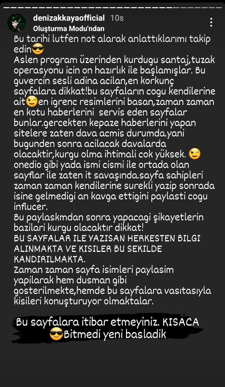 Deniz Akkaya&#039;dan Seren Serengil&#039;e Ağza Alınmayacak Sözler