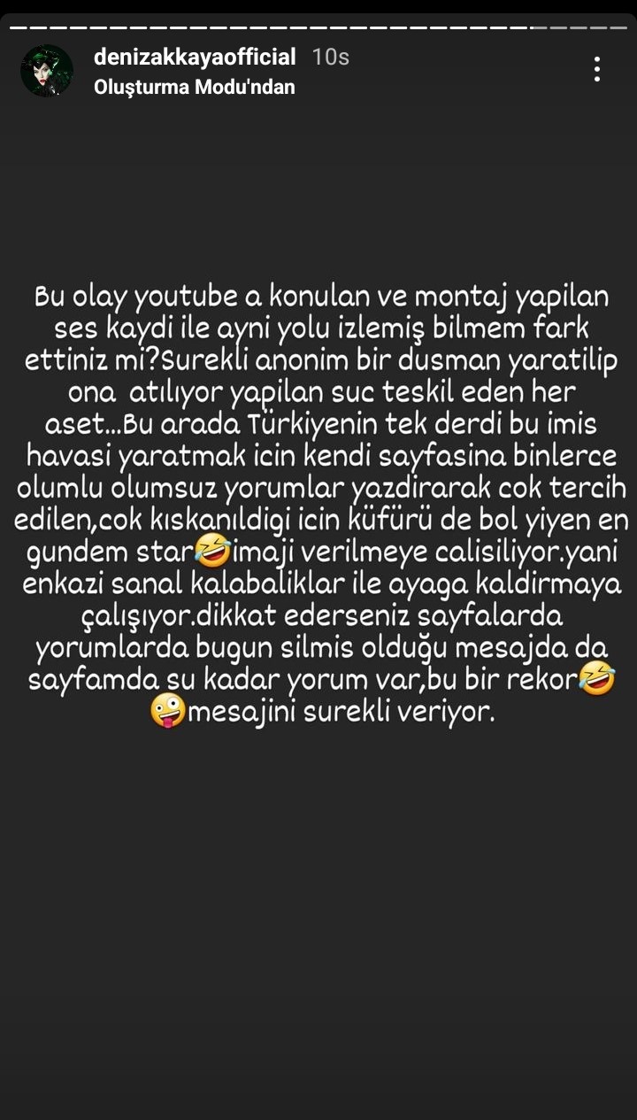 Deniz Akkaya&#039;dan Seren Serengil&#039;e Ağza Alınmayacak Sözler