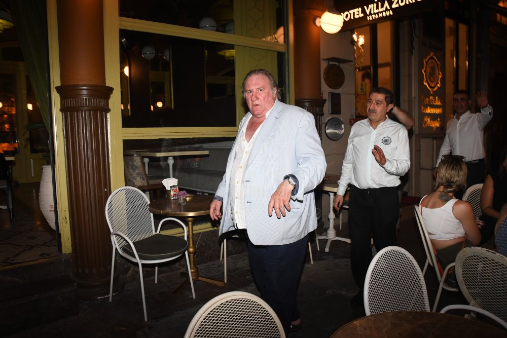 Gerard Depardieu İstanbul’da