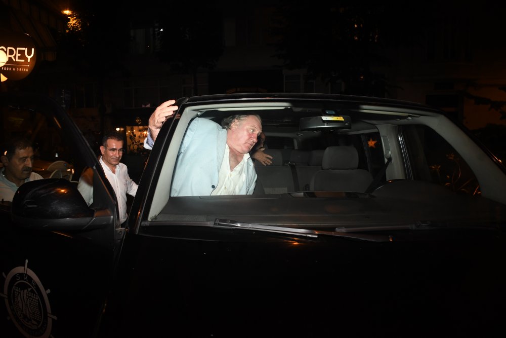 Gerard Depardieu İstanbul’da