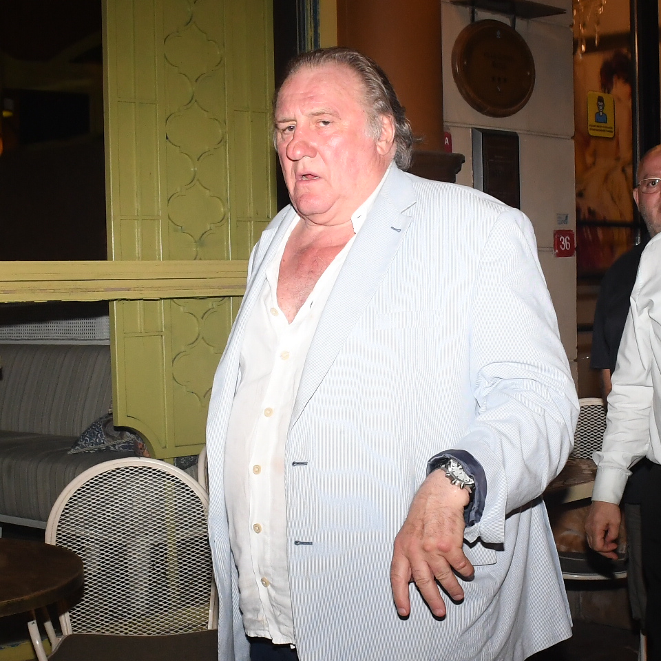 Gerard Depardieu İstanbul’da