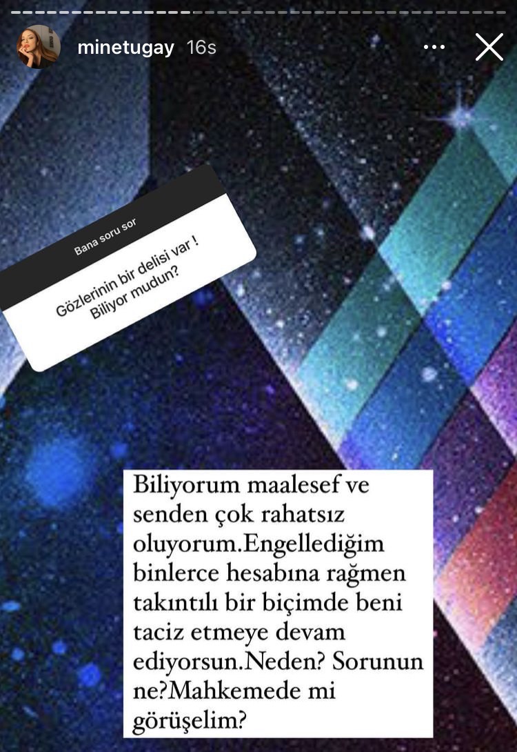 Mine Tugay&#39;ı Taciz Ettiler! Böyle İfşa Etti